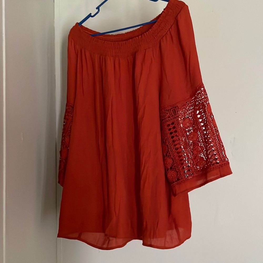 Burnt orange top